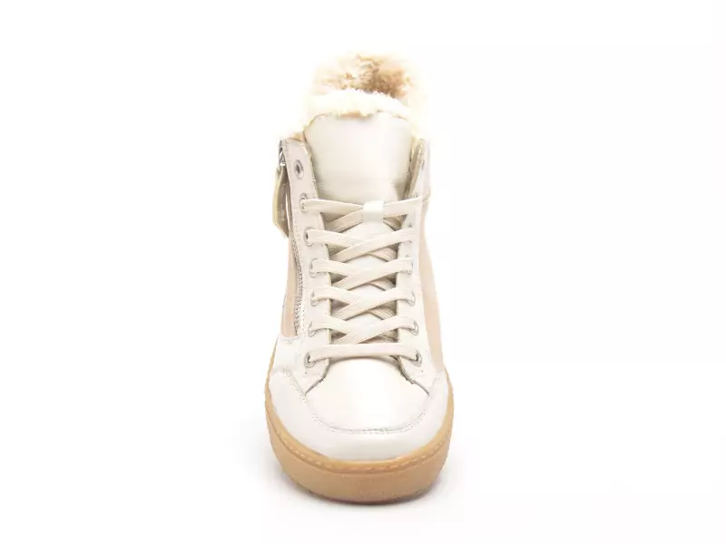 Remonte D2T72 Beige Boots et Bottines Plates Femme