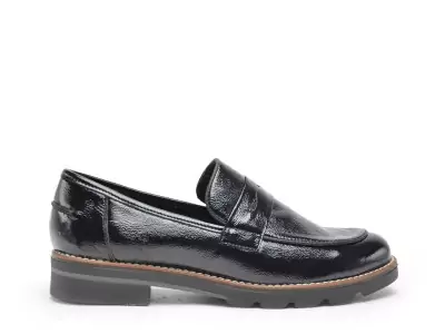TIACOR Noir Mocassins Femme
