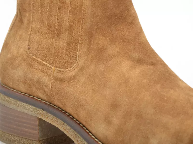 Gr LEOFIL Marron Boots et Bottines à Talons Femme