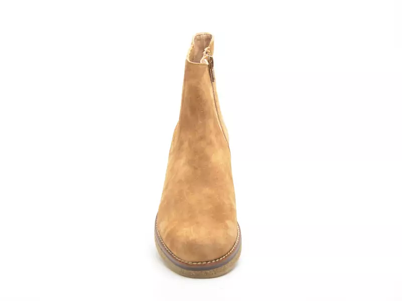 Gr LEOFIL Marron Boots et Bottines à Talons Femme