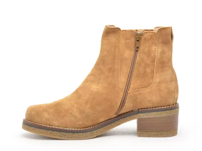 Gr LEOFIL Marron Boots et Bottines à Talons Femme