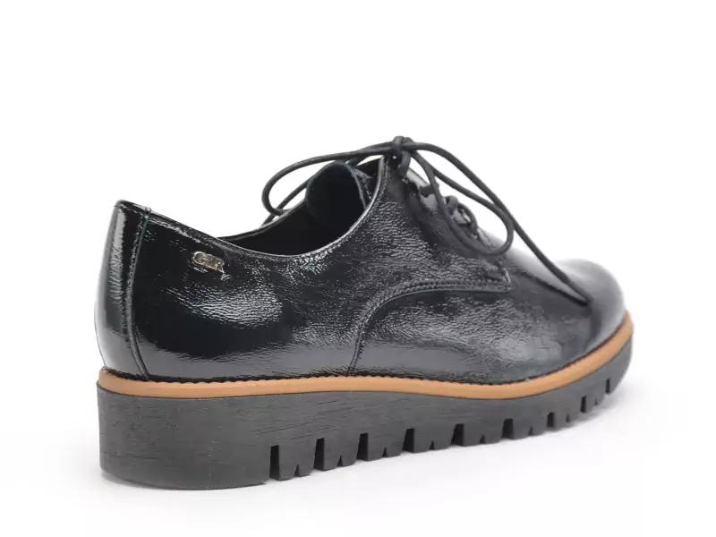 Gr PAVACO Noir Derbies Femme