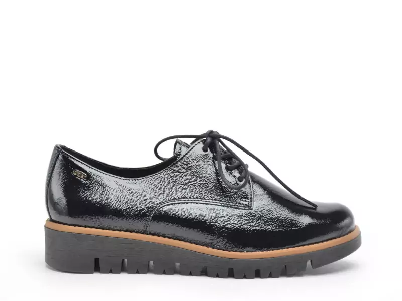 Gr PAVACO Noir Derbies Femme