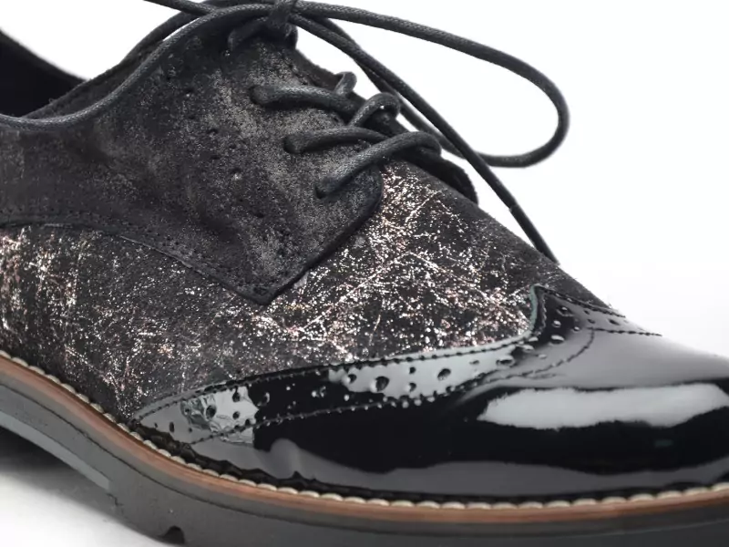 Gr TIACA Noir Derbies Femme