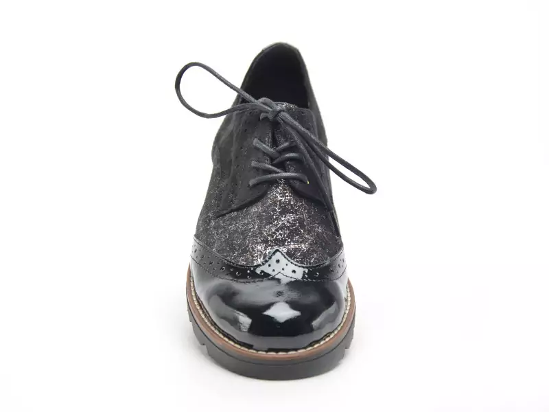 Gr TIACA Noir Derbies Femme