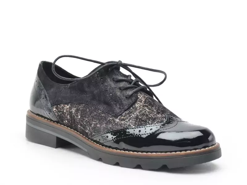 Gr TIACA Noir Derbies Femme