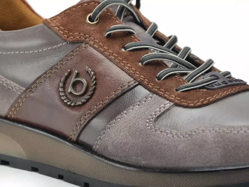 Bugatti IVO 331 APA04 Gris Baskets Basses Homme