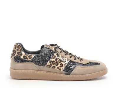 C1395SRA Noir Baskets Basses Femme