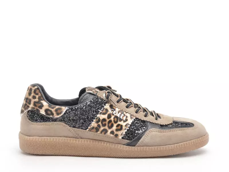 Cetti C1395SRA Noir Baskets Basses Femme