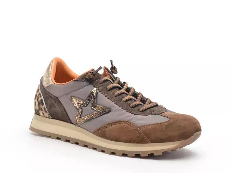 Cetti C1259SRA Marron Baskets Basses Femme