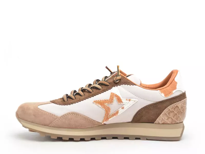 Cetti C1259SRA Beige Baskets Basses Femme