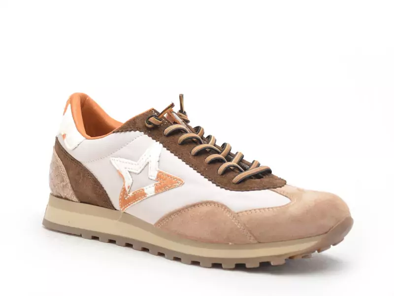Cetti C1259SRA Beige Baskets Basses Femme