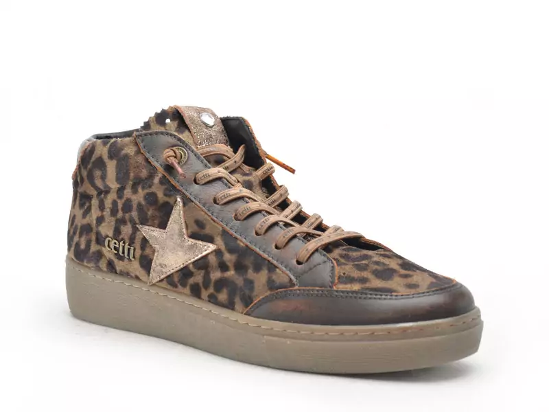 Cetti C1333SRA Marron Basket Montante Femme