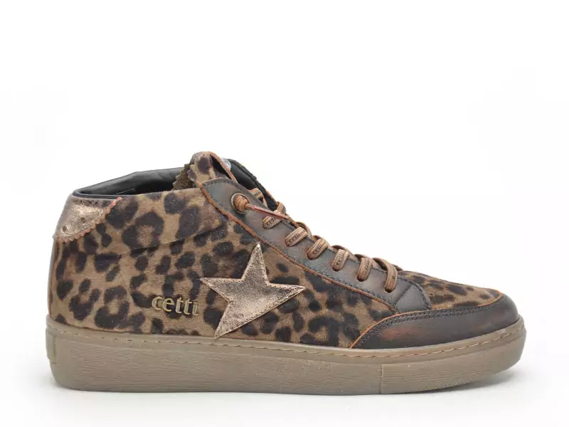 Cetti C1333SRA Marron Basket Montante Femme