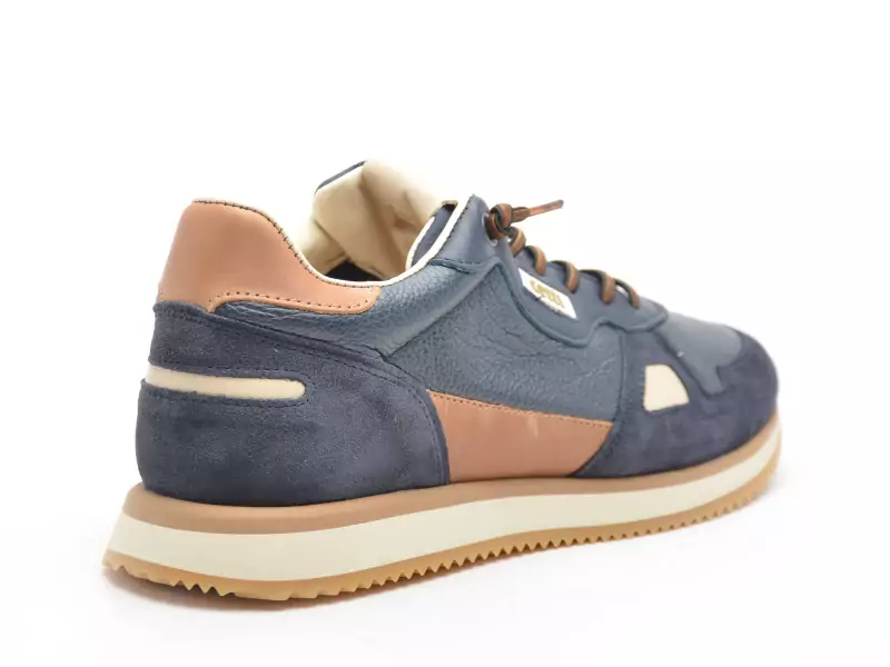 Cetti C1397 Bleu Baskets Basses Homme
