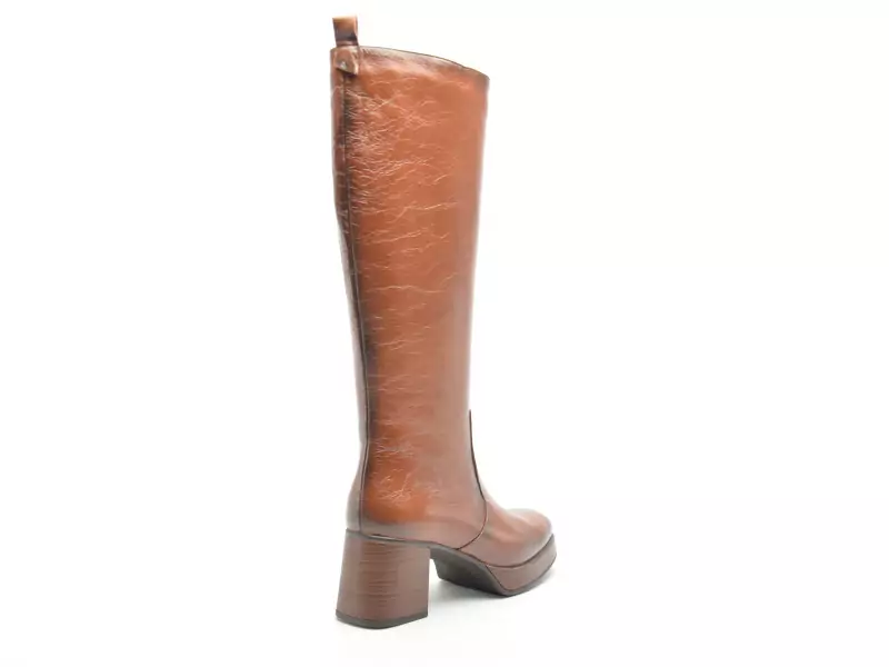 Dorking D9339AL Marron Bottes à Talons Femme