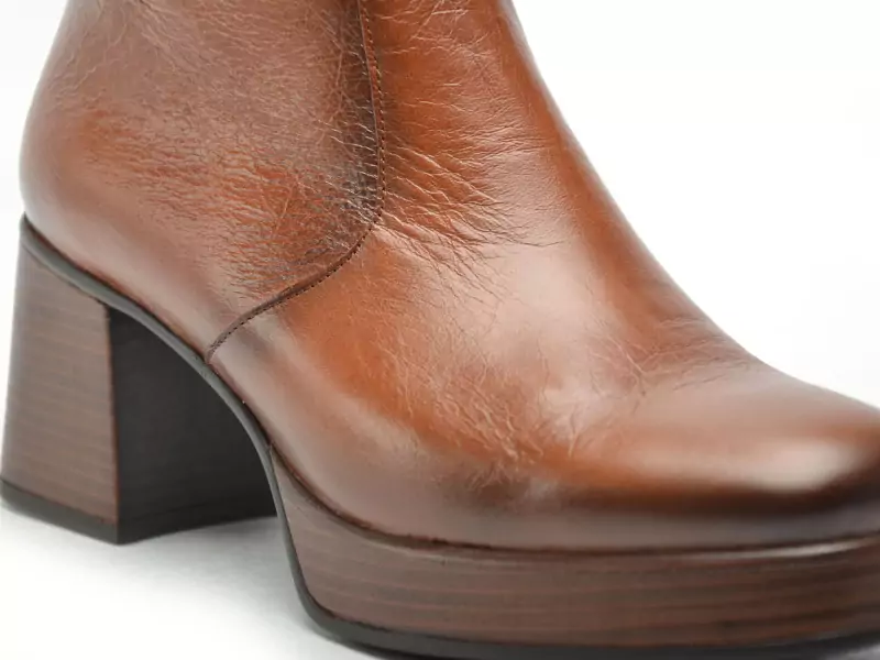 Dorking D9339AL Marron Bottes à Talons Femme