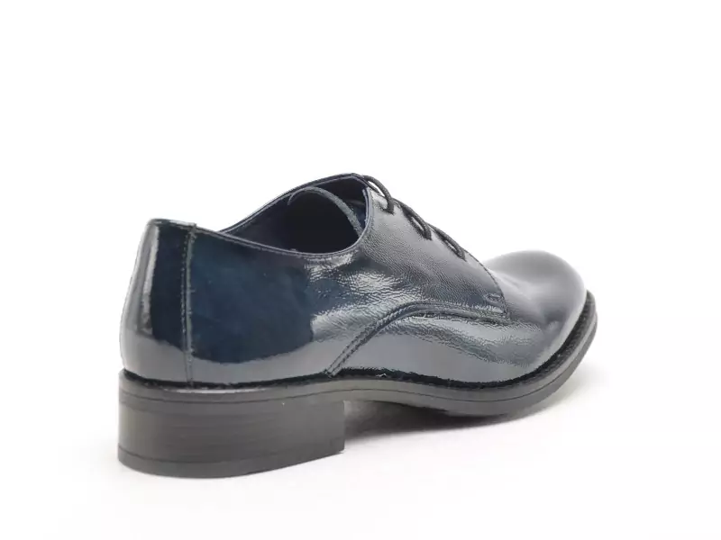 Dorking D8346LK Bleu Derbies Femme