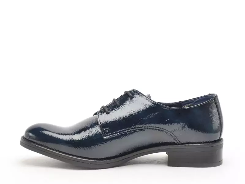 Dorking D8346LK Bleu Derbies Femme