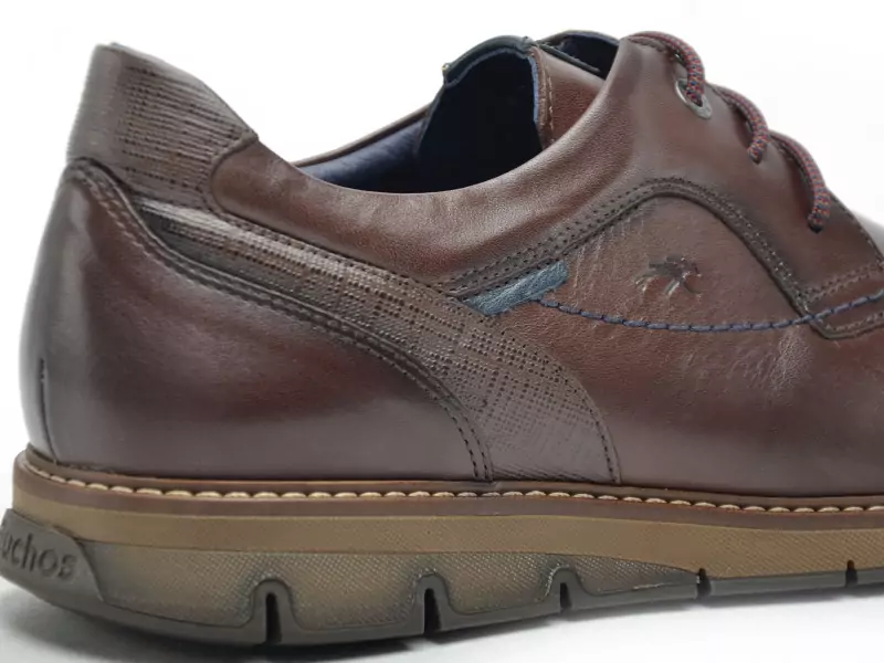 Fluchos F0974 Marron Chaussures de Ville Homme