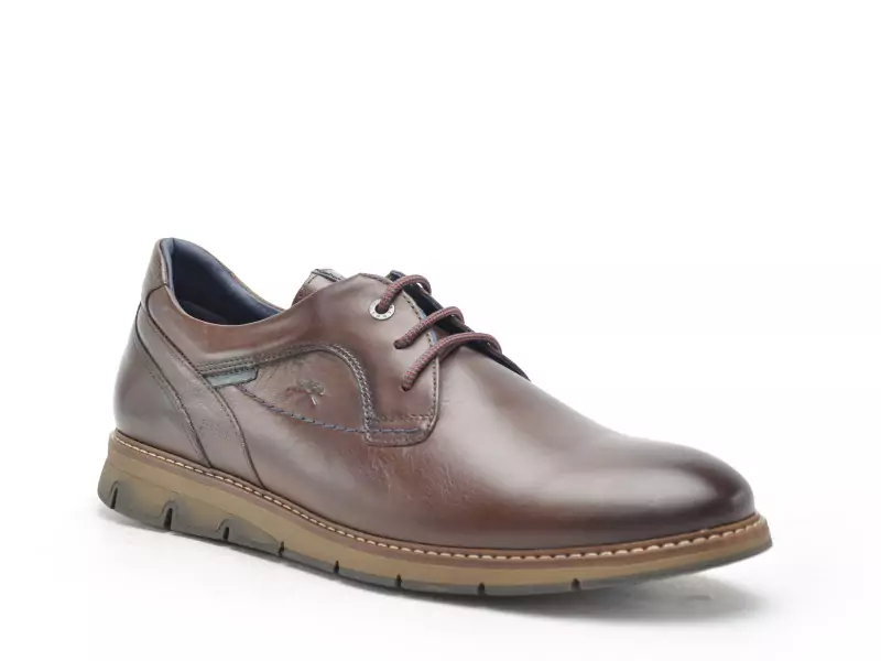 Fluchos F0974 Marron Chaussures de Ville Homme