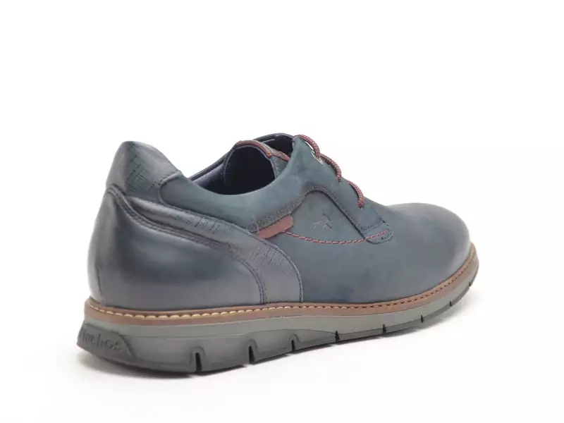 Fluchos F0974 Bleu Chaussures de Ville Homme