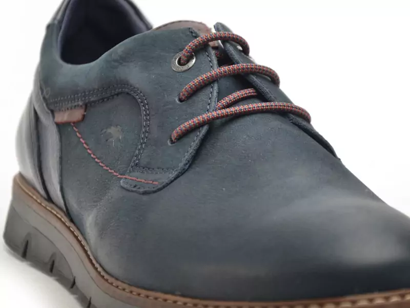 Fluchos F0974 Bleu Chaussures de Ville Homme