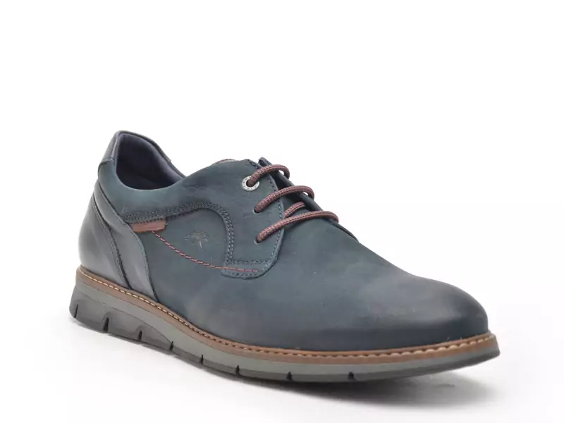 Fluchos F0974 Bleu Chaussures de Ville Homme