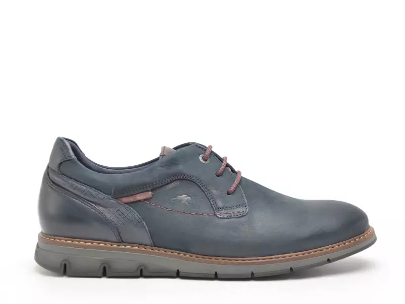 Fluchos F0974 Bleu Chaussures de Ville Homme