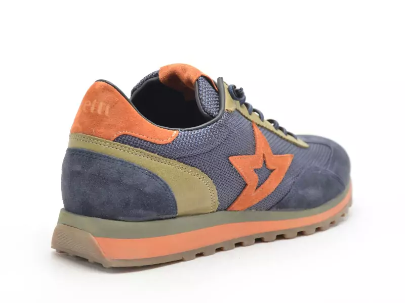 Cetti C1259 Bleu Baskets Basses Homme
