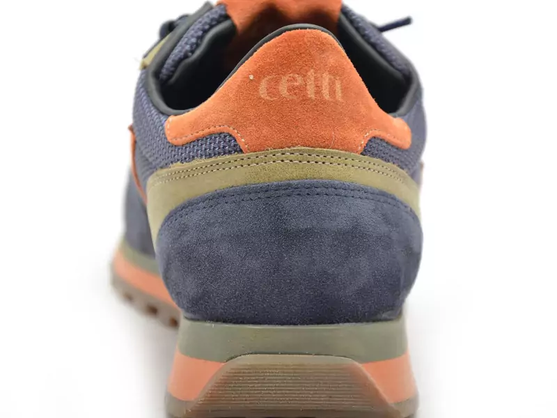 Cetti C1259 Bleu Baskets Basses Homme