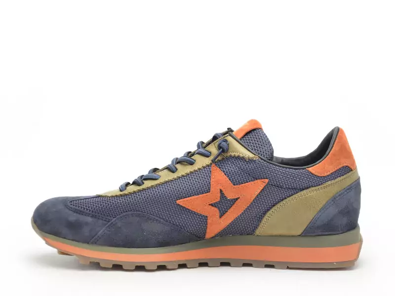 Cetti C1259 Bleu Baskets Basses Homme