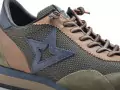 Cetti C1259 Kaki Baskets Basses Homme