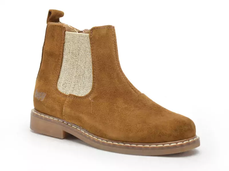 Bopy SENVEN Marron Boots et Bottes Fille