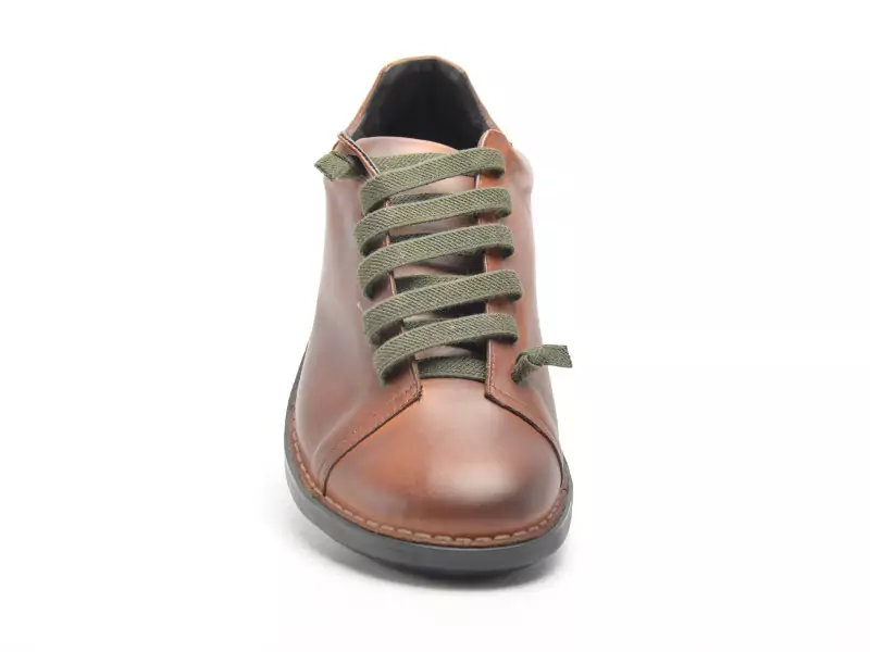 Chacal C1001 Marron Baskets Basses Homme