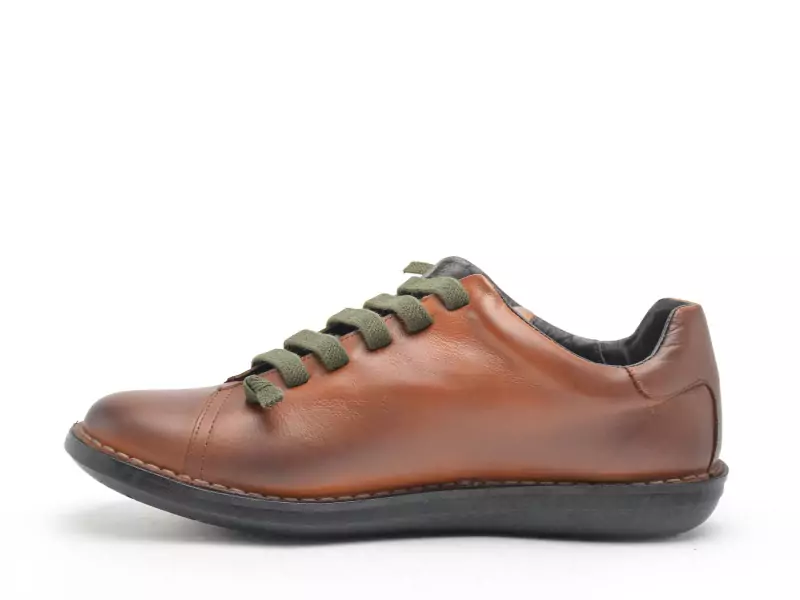 Chacal C1001 Marron Baskets Basses Homme