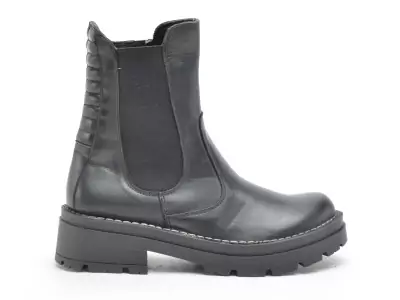 7267 Noir Boots et Bottines Plates Femme