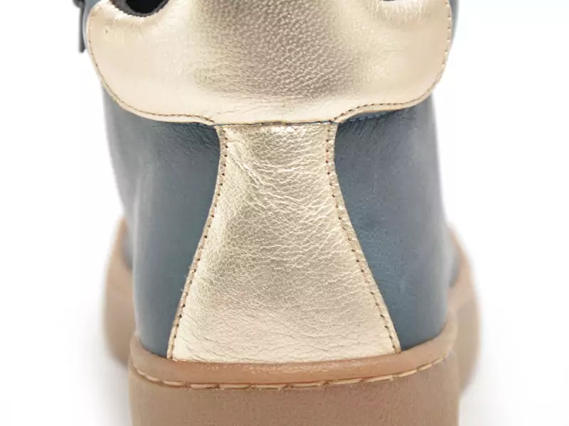 Chacal 7345 Bleu Basket Montante Femme