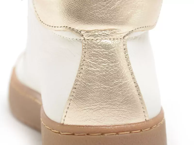Chacal 7345 Blanc Basket Montante Femme