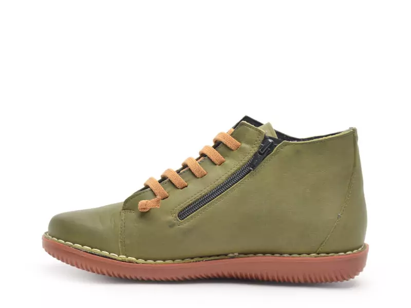 Chacal 7210R Kaki Boots et Bottines Plates Femme