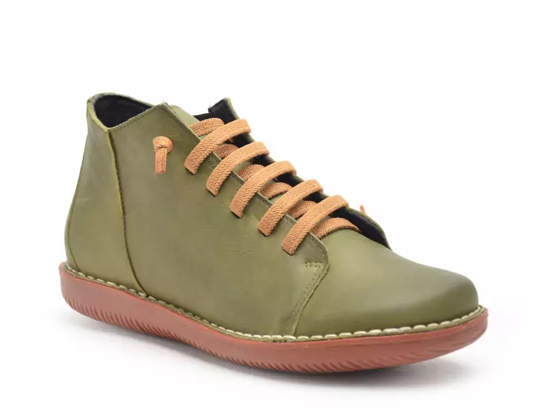 Chacal 7210R Kaki Boots et Bottines Plates Femme
