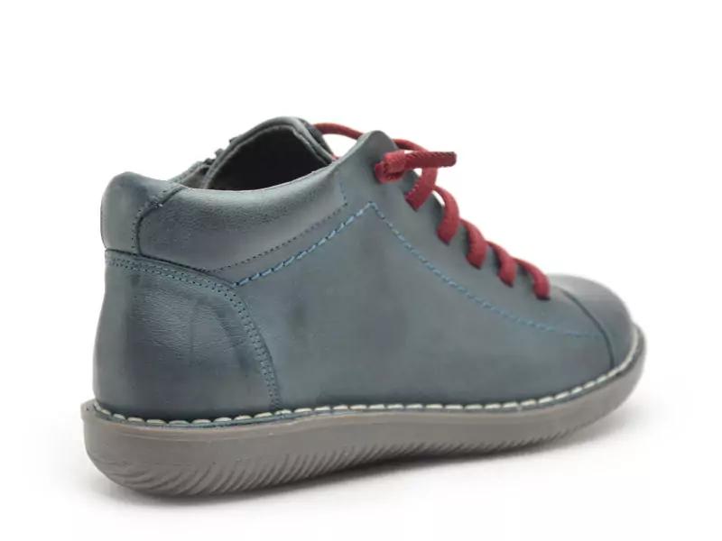 Chacal 7204 Bleu Boots et Bottines Plates Femme