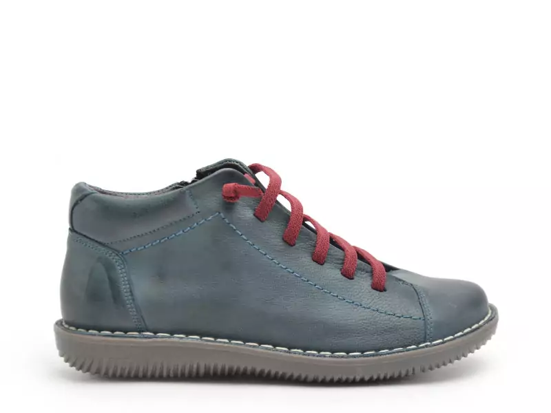 Chacal 7204 Bleu Boots et Bottines Plates Femme
