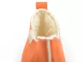 La Maison De L Espadrille 6030 8 F Orange Chaussons Femme