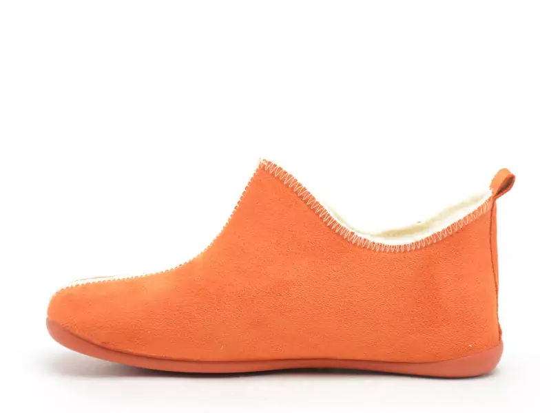 La Maison De L Espadrille 6030 8 F Orange Chaussons Femme