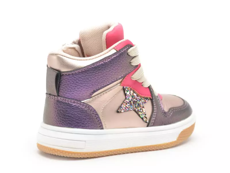 Bellamy MARTIGUES Violet Baskets Montantes Fille