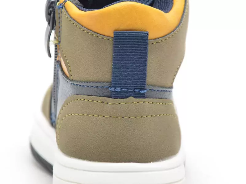 Bellamy MIKE Kaki Baskets Montantes Garçon