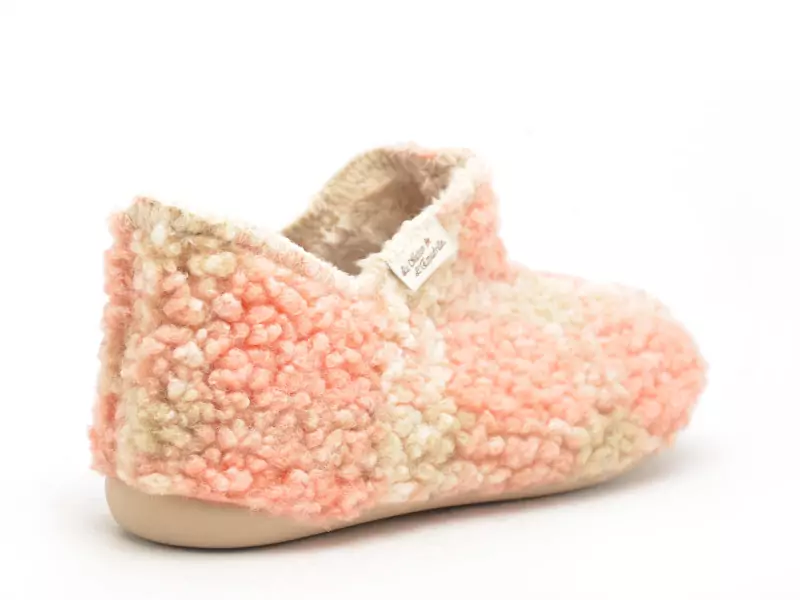 La Maison De L Espadrille 6033 8 Rose Chaussons Femme