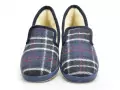 La Maison De L Espadrille 7672 8 Bleu Chaussons Homme