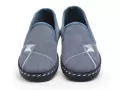 La Maison De L Espadrille Charentaises 6861 8 Bleu Chaussons Homme